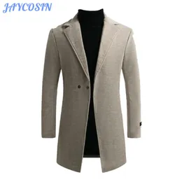 Men's Suits & Blazers JAYCOSIN Autumn Winter Men Suit Jackets Long Sleeve Coat Fashion Solid Snowflake Windbreaker Slim Fit 1103
