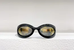 Sonnenbrille für Damen und Herren, Sommer, 1247S, Gold-Spiegelmaske, Damen-Sonnenbrille, Stil, Anti-Ultraviolett, Retro-Platte, Vollformat-Brille, zufällige Box