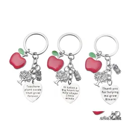 Party Favor 2021 Stainless Steel Key Chain Teacher Approval Graduation Season Gift Drop Delivery Home Garden Festive Supplies Event Dhf8I