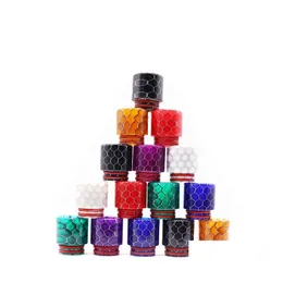 Accessories Drip Tip Snake Skin Shape Long Epoxy Resin Tfv8 Fit Big Baby Tfv12 Prince 810 Atomizers Smoking 190 K2 Drop Delivery Hom Otami