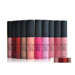 Lippenstift Weiche Matte Lippencreme Make-up Charmant Langlebig Tägliche Party Marke Glänzende Lippenstifte Glanz Drop Lieferung Gesundheit Schönheit Lippen Dhmpu