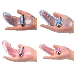 Sex toy Massager Finger Vibrator G-spot Stimulator Powerful Plug Butt Toy for Women Couples New