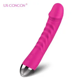 Sex toy Massager g Spot Dildo Vibrator for Woman Silicone Waterproof 10 Modes Clitoris Female Masturbator Toys