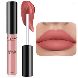 LIGLIS Matte Liquid Lipstick Waterproof Glaze Sticks Długo trwałe akcesoria do makijażu dla kobiet dziewczęce żony żony śluby