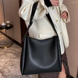 Torebki wieczorowe 2 zestawy Casual Totes Bag PU Leather Shoulder For Women Fashion Female Travel Designer Luxury Lady Marka pod pachami