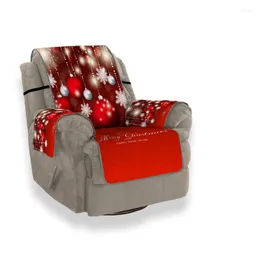 Chair Covers 1/2/3 Seater Christmas Sofa Cover 3D Digital Printed Comfortable Couch For Living Room Armchair Dustproof Protector