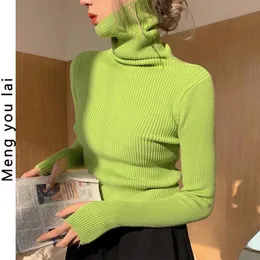 여자 스웨터 cmaz 가을과 겨울 게으른 스타일 일본식 레트로 스타일 레트로 소프트 멍청한 터틀넥 스웨터 디자인 감각 틈새 부드러운 풀로