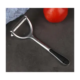 Fruit Vegetable Tools Premium Zinc Alloy Peeler Kitchen Potato Apple Y Shape Peelers Ergonomic Non Slip Handle Sharp Blade Good Gr Dhesl