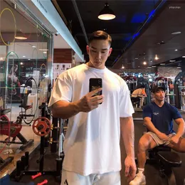 Мужская рубашка с печать рубашкой мужская спортивная спорт -спортзал фитнес Топ