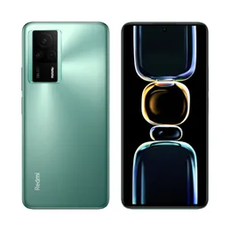 オリジナルXiaomi Redmi K60E 5Gスマート携帯電話ゲーム12GB RAM 512GB ROM MTK Dimenity 8200 Android 6.67 "120Hz OLEDスクリーン48.0MP NFC FACE ID指紋ID携帯電話