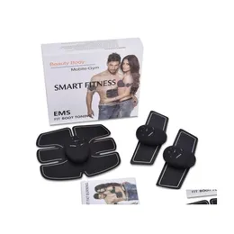 Gesundheit Gadgets Bauchmuskeltraining Stimator Gerät Wireless EMS Gürtel Fitnessstudio Professinal Körper Abnehmen Masr Home Fitness Schönheit GE Dhxzc