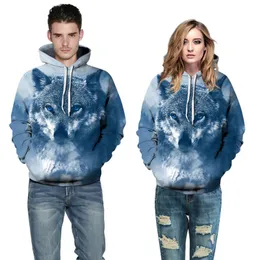 Hoodies للنساء بلوزات الحيوانات المطبوعة ثلاثية الأبعاد رجال الرجال نساء السحب فيغيتا شارع الشارع هودي سترة معطف