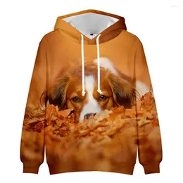 Erkek Hoodies 2023 Güzel Köpek 3d Erkekler/Kadın Moda Hayvan Hoodie Sweatshirt Günlük Streetshirt Komik Çocuk Giyim