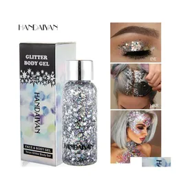 Eye Shadow Drop Handaiyan Teras Glitter Body Gel Laser Sequins 8 Colors Optionals For Hair Face Lip And In Stock Delivery Health Bea Dhd8P