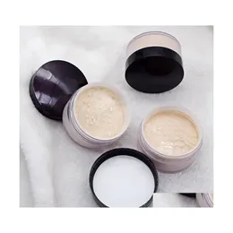 Face Powder Package In Black Box Foundation Loose Setting Fix Makeup Min Pore Brighten Concealer Drop Delivery Health Beauty Dhmct