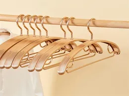 5pcs Thicken Coat Hangers Luxury Aluminum Alloy Hanging Racks Wedding Dressess Nonslip Hanger Sweater Pants Shirt Drying Rack 2205088818