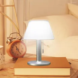 Lampade da tavolo Luci notturne a tocco solare Risparmio energetico Impermeabile LED Protezione degli occhi Decorazione interna per la camera da letto dell'ufficio