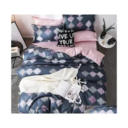 Bedding Sets Grid Set Grid Set Plaid Duvet ER Edice Consold Adt