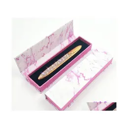 Eyeliner Drop Design Adhesive Box Selfadhesive Eyelash Eyeliners Packaging Marble Money Packing Delivery Health Beauty Makeup Eyes Dhbzu