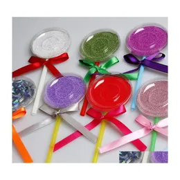 REFILLABLE COMPACTS 3D Mink Eyelashes Box Lollipop Paket