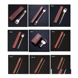 Makeup Brushes Hourglass No.2 3 4 5 7 9 10 11 Vanish Veil Ambient Doubleended Powder Foundation Cosmetics Brush Tool Drop Delivery H Dhruc