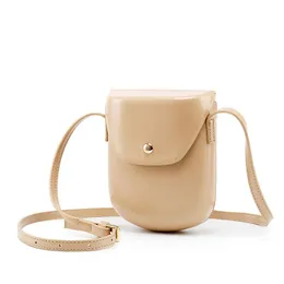 Evening Bags Style Flip Phone Bag Single Shoulder Diagonal Female Small Japan And South Korea Trend Solid Color Saddle