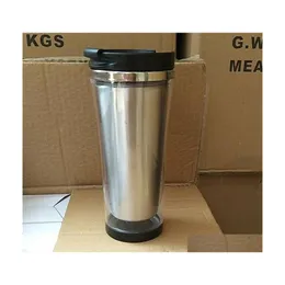 Tumblers Stainless Steel Storyboard 15Oz Inside Outside Plastic Water Travel Mugs With Pp Lids Drop Delivery Home Garden Kitchen Din Dhyuk