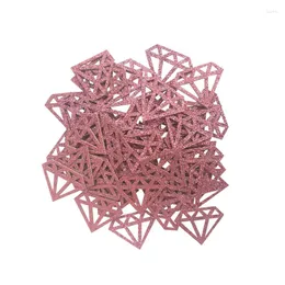 Party Decoration JQSyrise 1bag Rosegold Diamond Ring Paper Confetti Bachelorette Wedding Engagement Valentine's Day Table Scatter
