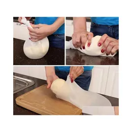 Baking Pastry Tools Blenders Cooking Soft Sile Preservation Kneading Dough Flourmixing Bag Kitchen Gadget Accessories Wholesale Dr Dhekr