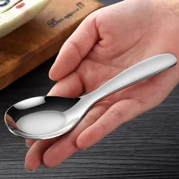 Dinnerware Sets 316 Stainless Steel Children's Spoon Fork High Quality Tablespoon Tableware Dessert Tools Home Cutlery Set Kitchen