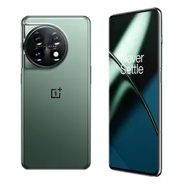 オリジナルの1つプラス11 OnePlus 5G携帯電話スマート16GB RAM 512GB ROM Snapdragon 8 Gen2 50.0MP NFC 5000MAH Android 6.7 "120Hz AMOLEDスクリーン指紋IDフェイスフェイス