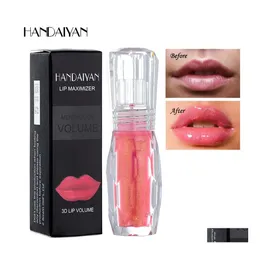 Lip Gloss Drop Handanyan Maximizer 3D Volume Idratato 6 colori a scelta Disponibile Consegna Salute Bellezza Trucco Labbra Dhqhz