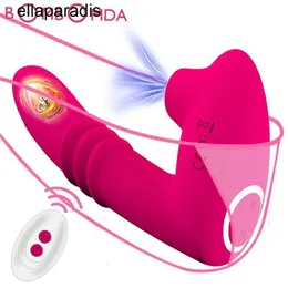 Cloris Dildo Vibrator Woman Clit Stimtal Remote Control Gスポット女性のマスターベーションのための大人のおもちゃマッサージ吸引バイブレーターのバイブレーター