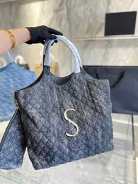 I Care Bags Estilo Denim Moda Popular Retro Casual Colocação Carteira Mochilas Clutch Shoulder Bags Designer Handbags