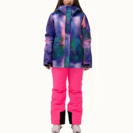 Skijacken Skianzug Damen Winter Outdoor Warm Snowboarden Weiblich Winddicht Wasserdicht Atmungsaktiv Jacke Hosen Ausrüstung