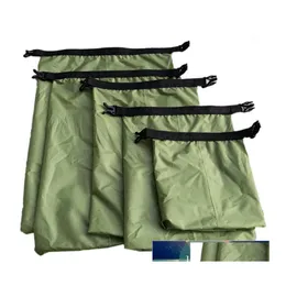Torby do przechowywania LY Zaprojektowane na zewnątrz 210T Wodoodporna torba do tkaniny Pięć zestawów na trekking Rafting Tour 5 Colors1 Factory Cena Expert OTM6A