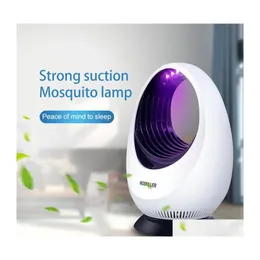 害虫駆除LED Mosquito Killer Lamp P Ocatalyst Trap Mute USB Electronic Bug Zapper Insect Repellent Home Office Drop Delivery Gar Dhswu