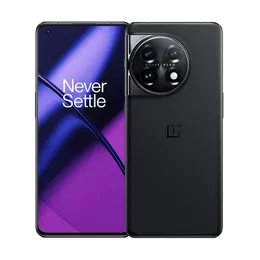 オリジナルの1つプラス11 OnePlus 5G携帯電話スマート16GB RAM 256GB ROM Snapdragon 8 Gen2 50.0MP NFC 5000MAH Android 6.7 "120Hz Amoledディスプレイ指紋IDフェイス携帯電話