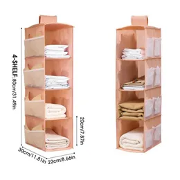 Сумки для хранения многослойные и организационные шкафы складные висящие организаторы для поставки одежды