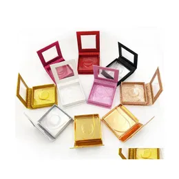 Falsche Wimpern Magnetische Wimpern Box mit Wimpernschale 3D Nerzboxen Verpackung H￼lle leere 20 Sets Drop Delivery Health Beauty Make -up e dhdby