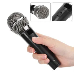 Microphones 6.35mm Plug Unidirectional Wired Microphone Handheld Dynamic Moving Coil Mic 60-16KHZ For DVD KTV Mixer