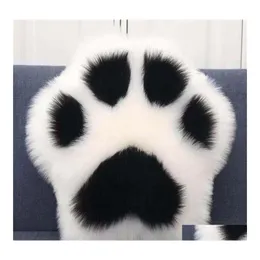 Almofada/travesseiro decorativo 2022 Ador￡vel garra de gata urso sof￡ da fam￭lia Toys de pel￺cia de cabeceira cadeira de cabeceira back entrega do jardim dom￩stico texti ot5qn