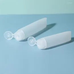 Storage Bottles Pe Inverted Cosmetic Tube Bottle 30ml50ml Facial Cleanser Travel Sub-bottling El Disposable Gel Squeeze