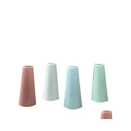 Wazony małe solidne świeże ceramiczne nowoczesne proste proste wystrój domu suchy kwiat elementy dekoracyjne ozdoby mini wazon dostawa gar otpxz
