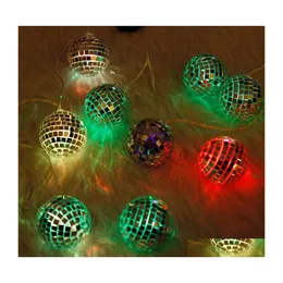 Party Dekoration Festival LED String Lichtleiste Ktv Dekorative Hintergrundlampe Weihnachten Colorf Lampen Saiten 14 3Wb2 L1 Drop Deliver DHDT3