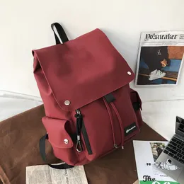 Rucksack Große Kapazität Damen Taschen 2023 Trend Wasserdicht Atmungsaktiv Schulranzen Für Frauen Outdoor Reise Solide Frau RucksäckeRucksack