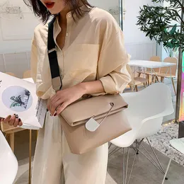 Sacchetti da sera mbti designer di lusso da donna borsa a tracolla solido in pelle semplici versatili trend borsetta femminile