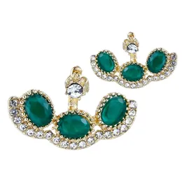 Dangle Earrings & Chandelier Sunspicems Fashion Gold Color Bohemia Women Earring Turkish Banquet Jewelry Balance Beans Drop Full Crystal Gif