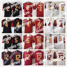 ملابس كرة القدم للكلية الأمريكية ملابس الكلية الأمريكية لكرة القدم ملابس New Florida Ncaa College State 2 Deion Sanders Jerseys 3 Derwin James 4 Dalvin