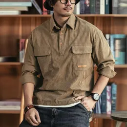 Erkekler sıradan gömlekler düz renkli harajuku iş erkek moda giyim 2023 Japonya tarzı uzun kollu günlük kıyafetler